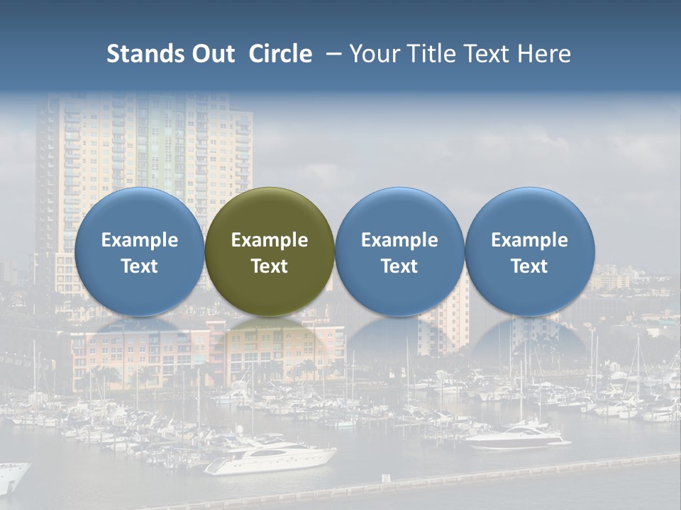 Sky Water Tenement PowerPoint Template