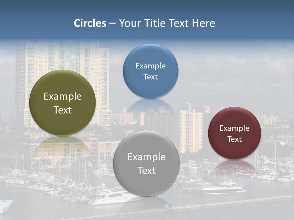 Sky Water Tenement PowerPoint Template