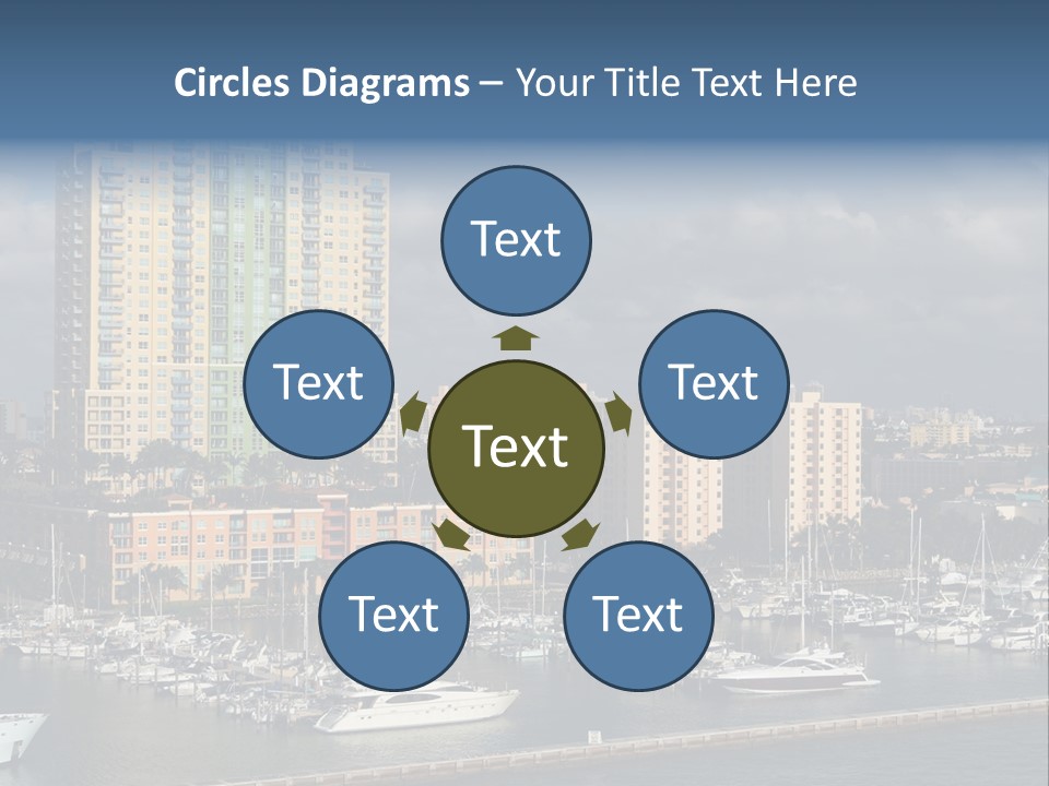 Sky Water Tenement PowerPoint Template