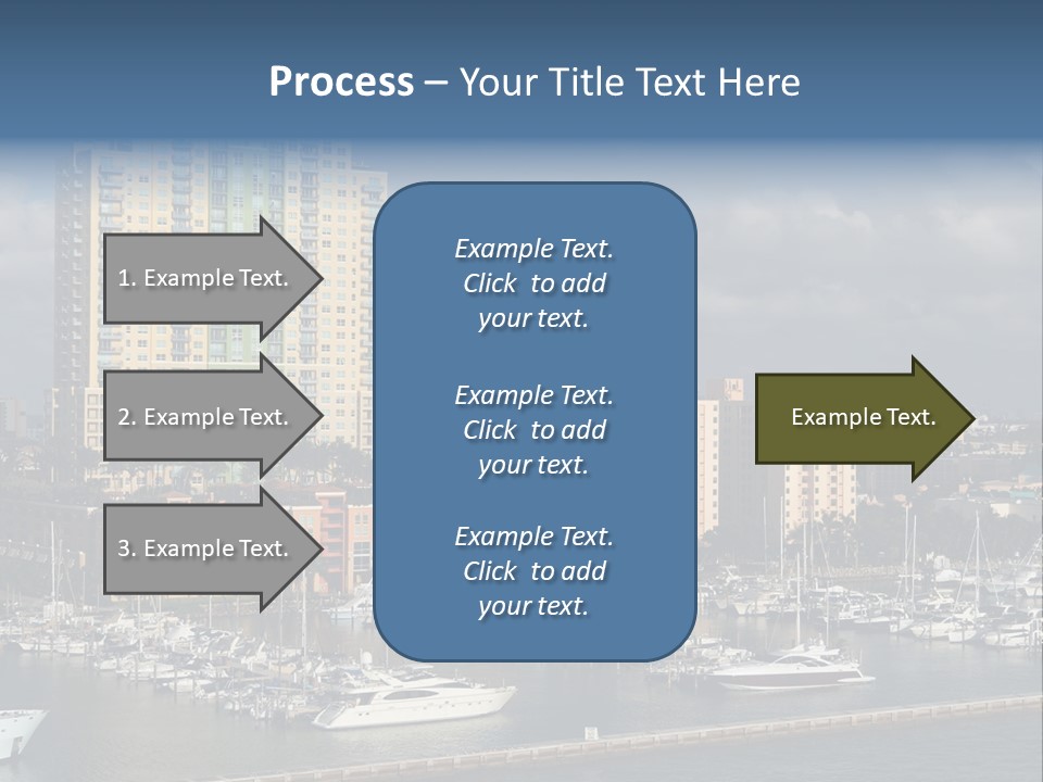 Sky Water Tenement PowerPoint Template