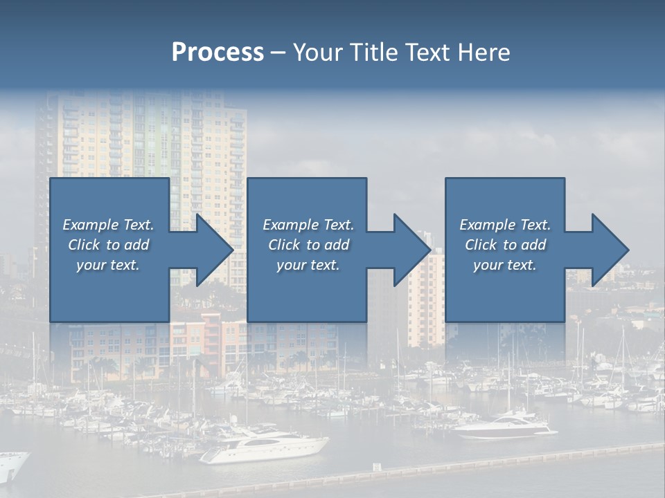 Sky Water Tenement PowerPoint Template