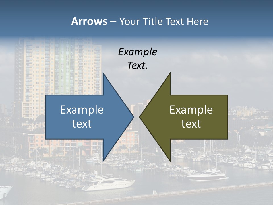 Sky Water Tenement PowerPoint Template