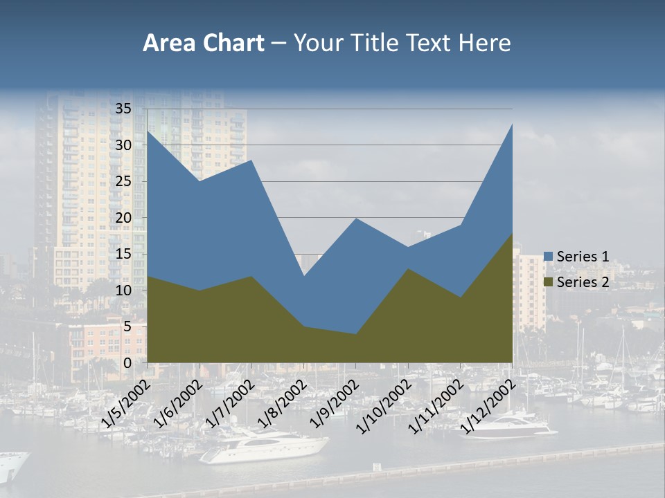 Sky Water Tenement PowerPoint Template