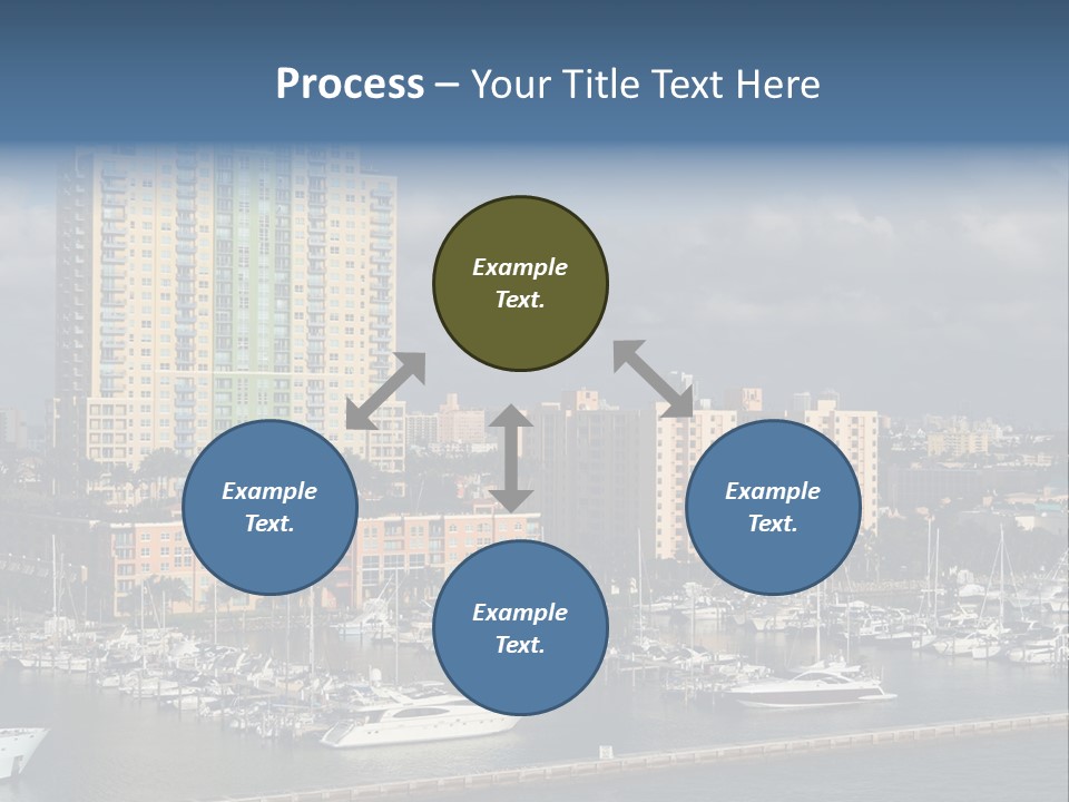 Sky Water Tenement PowerPoint Template