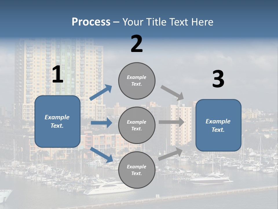 Sky Water Tenement PowerPoint Template