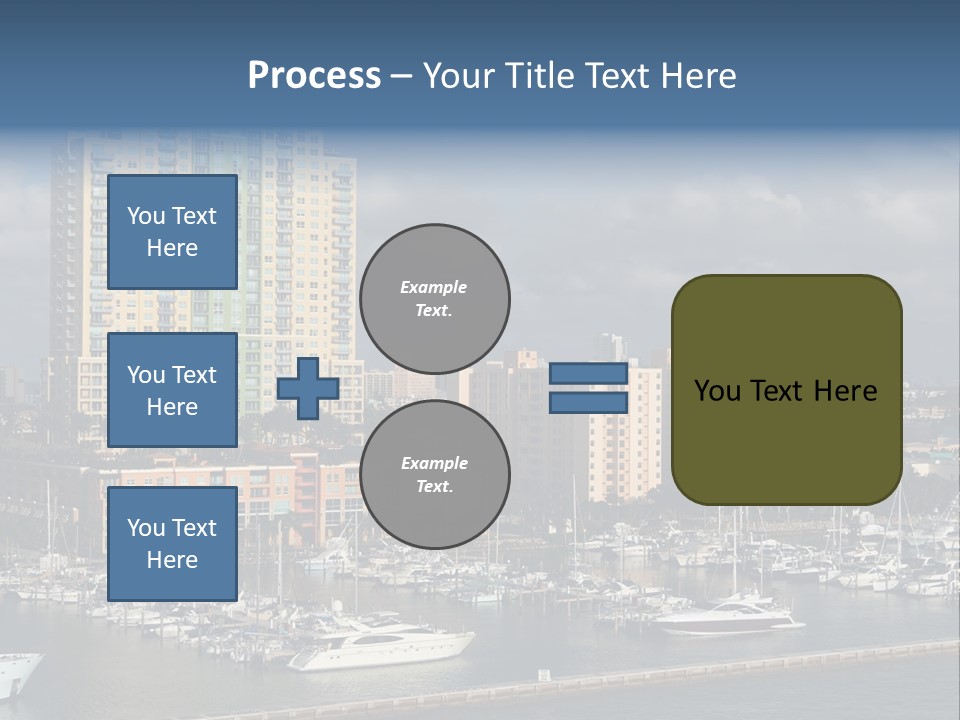Sky Water Tenement PowerPoint Template
