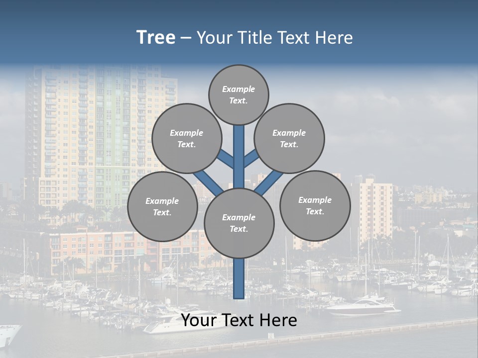 Sky Water Tenement PowerPoint Template