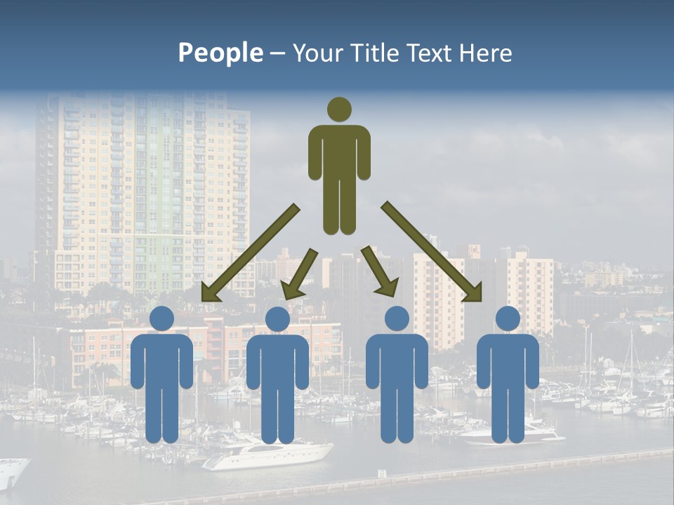 Sky Water Tenement PowerPoint Template