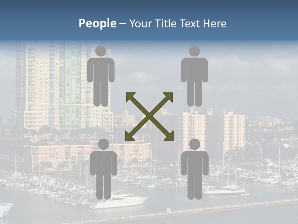 Sky Water Tenement PowerPoint Template