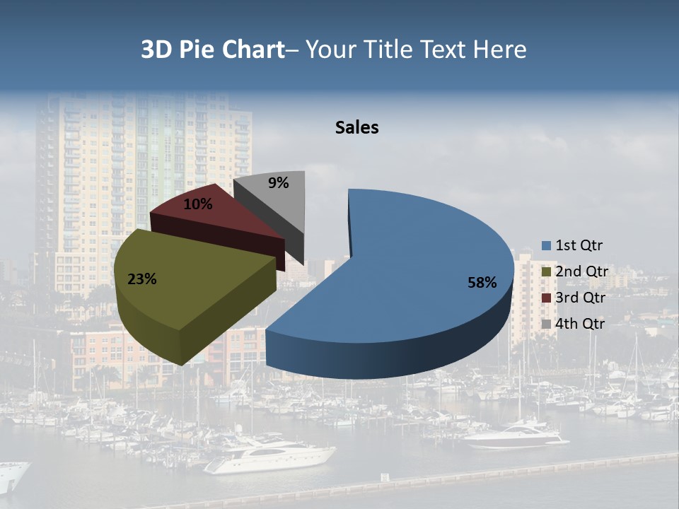 Sky Water Tenement PowerPoint Template