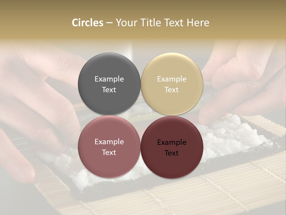 Japan Sushi Asian PowerPoint Template