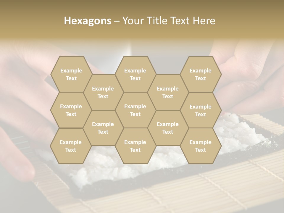 Japan Sushi Asian PowerPoint Template