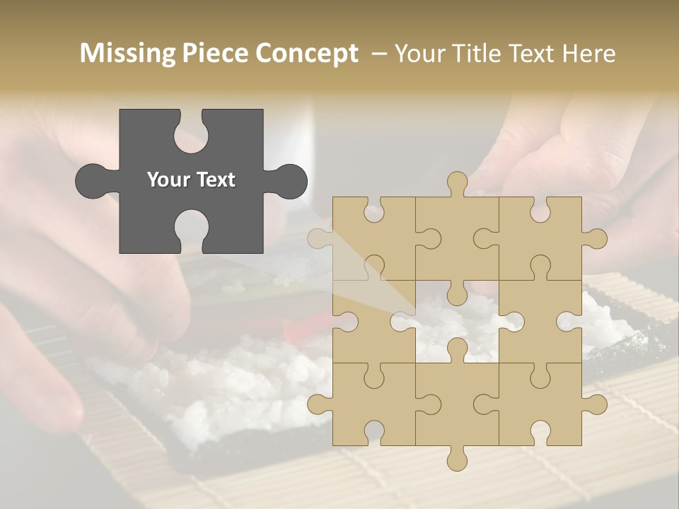 Japan Sushi Asian PowerPoint Template