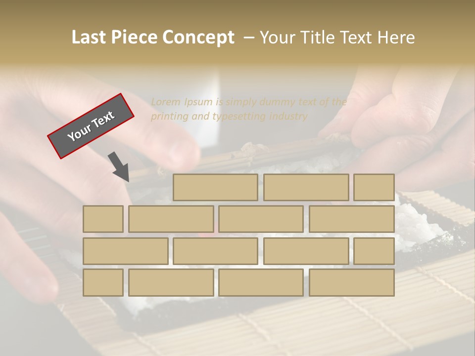 Japan Sushi Asian PowerPoint Template