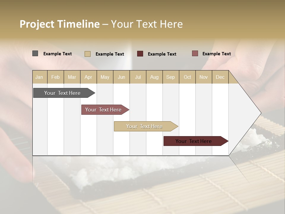 Japan Sushi Asian PowerPoint Template