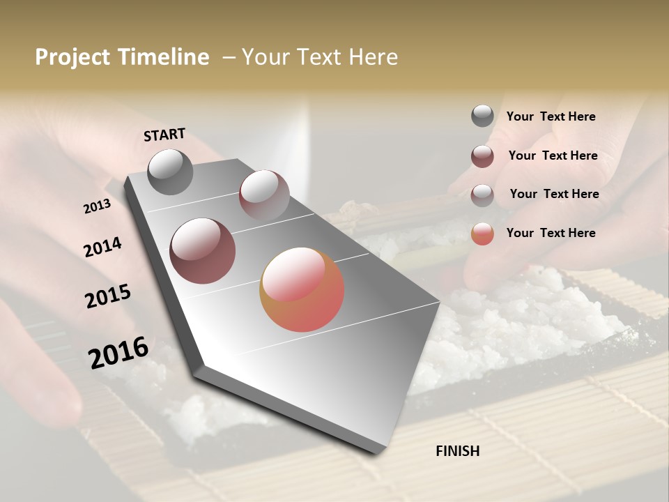 Japan Sushi Asian PowerPoint Template
