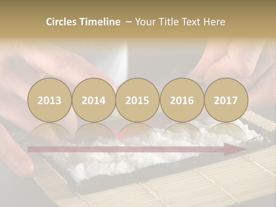 Japan Sushi Asian PowerPoint Template