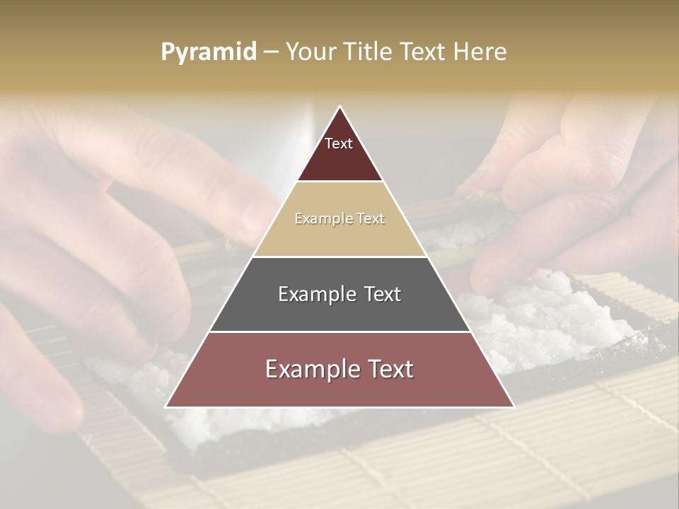 Japan Sushi Asian PowerPoint Template