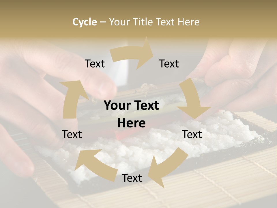 Japan Sushi Asian PowerPoint Template