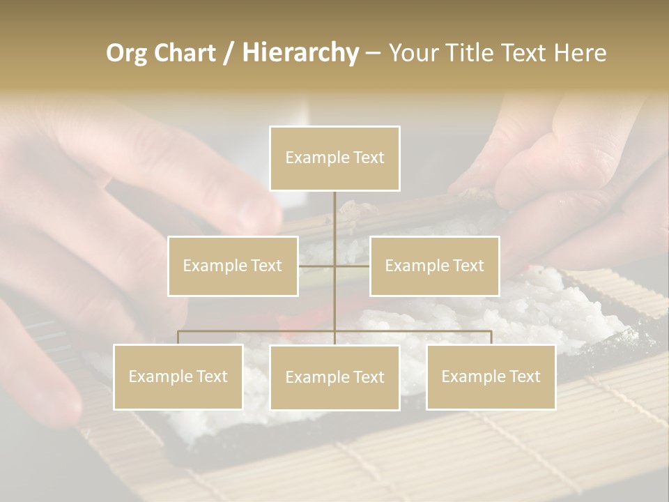 Japan Sushi Asian PowerPoint Template