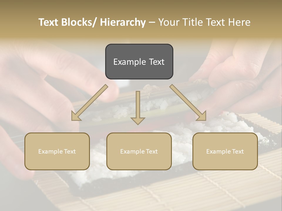 Japan Sushi Asian PowerPoint Template