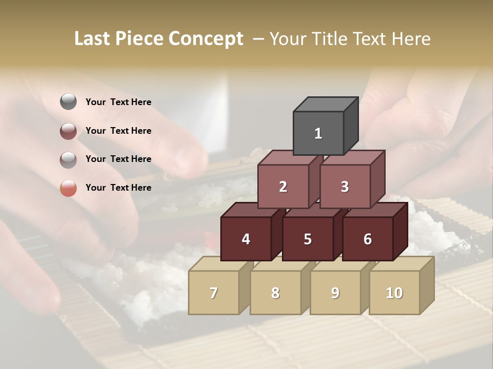 Japan Sushi Asian PowerPoint Template