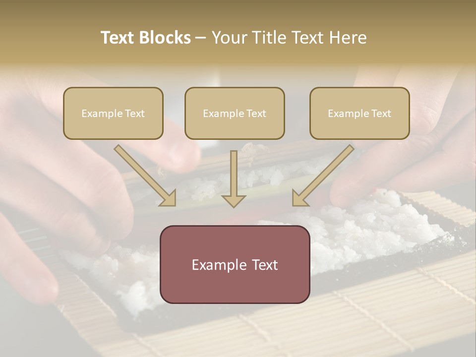 Japan Sushi Asian PowerPoint Template