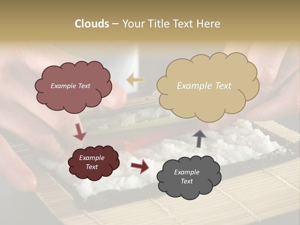 Japan Sushi Asian PowerPoint Template