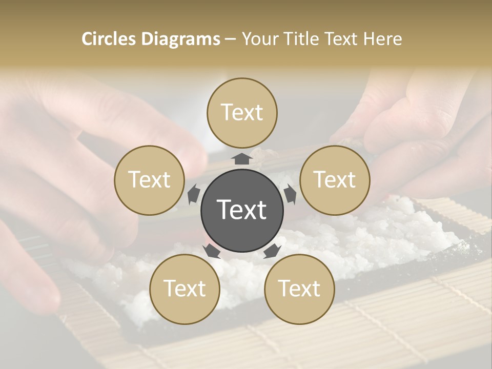 Japan Sushi Asian PowerPoint Template