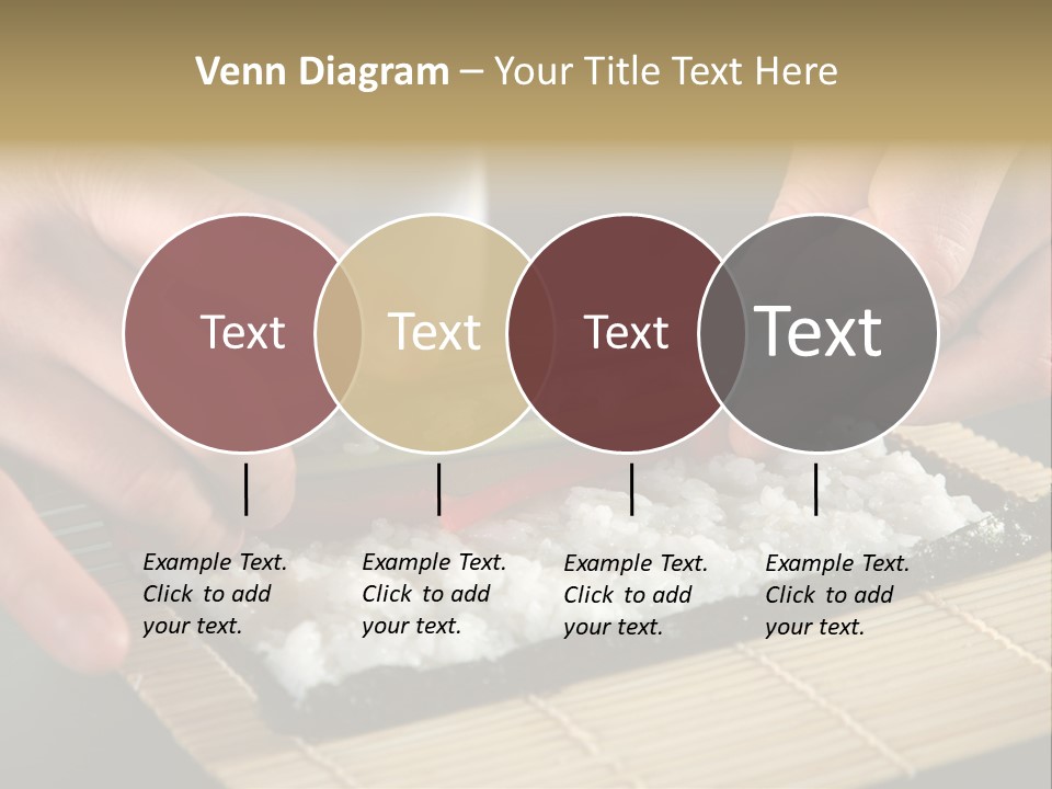 Japan Sushi Asian PowerPoint Template