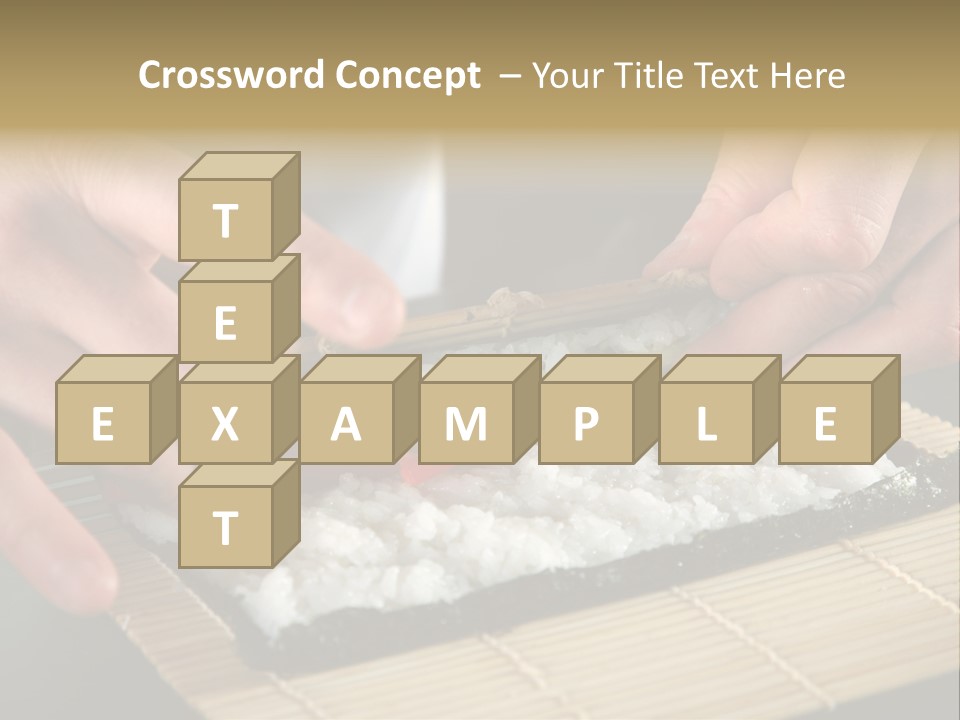 Japan Sushi Asian PowerPoint Template