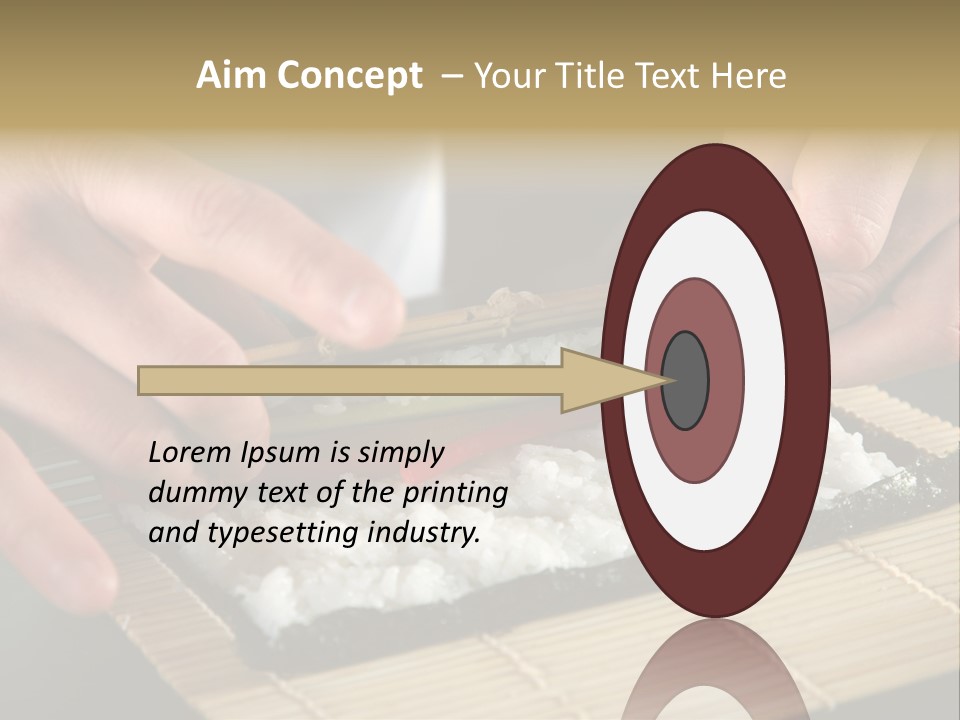 Japan Sushi Asian PowerPoint Template