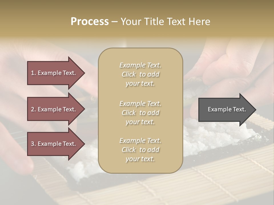 Japan Sushi Asian PowerPoint Template