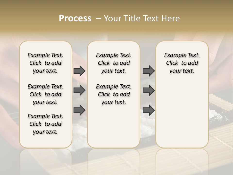 Japan Sushi Asian PowerPoint Template