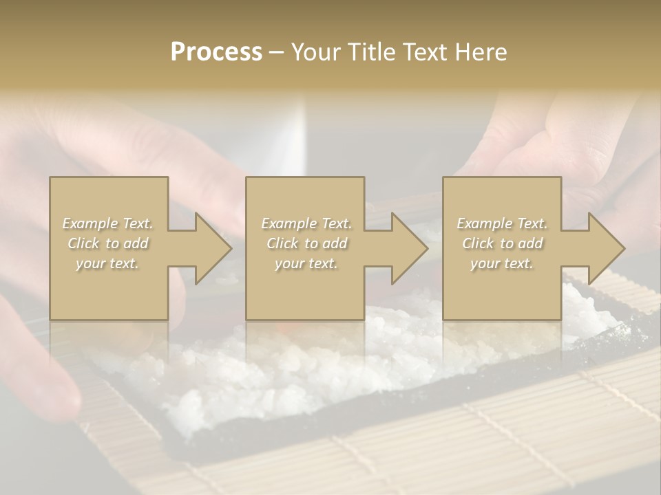 Japan Sushi Asian PowerPoint Template