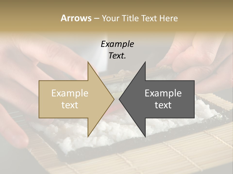 Japan Sushi Asian PowerPoint Template