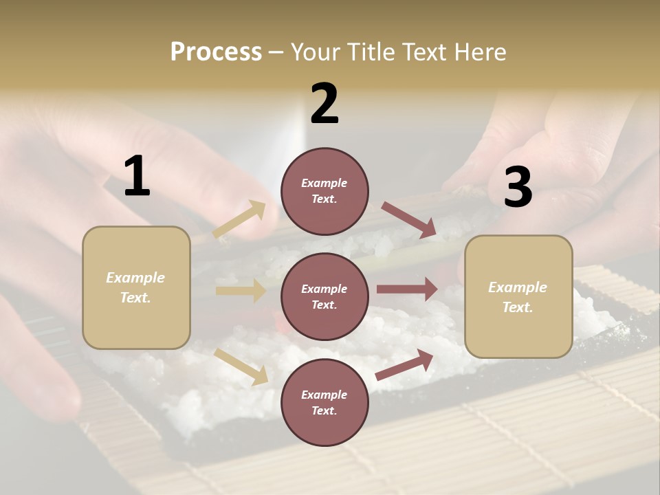 Japan Sushi Asian PowerPoint Template