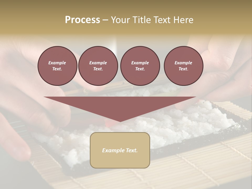 Japan Sushi Asian PowerPoint Template