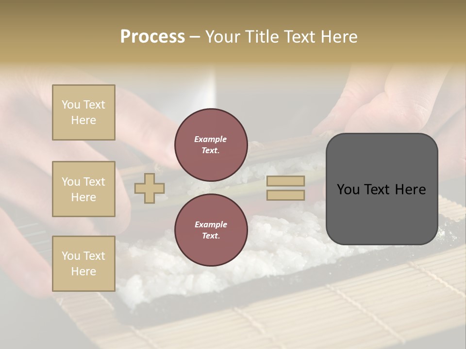 Japan Sushi Asian PowerPoint Template