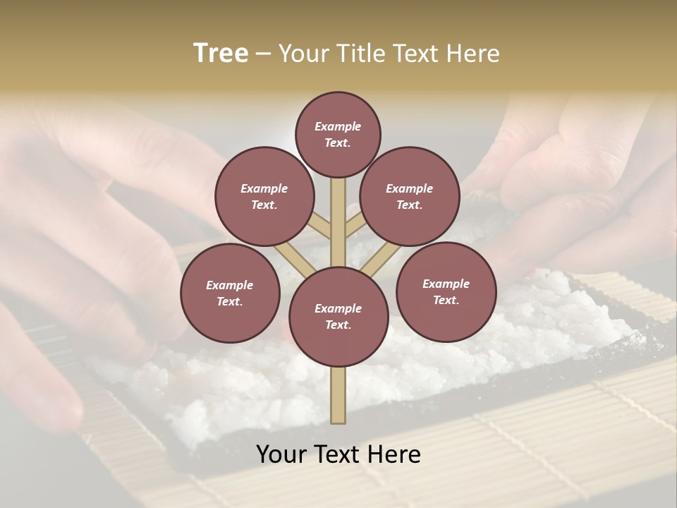 Japan Sushi Asian PowerPoint Template