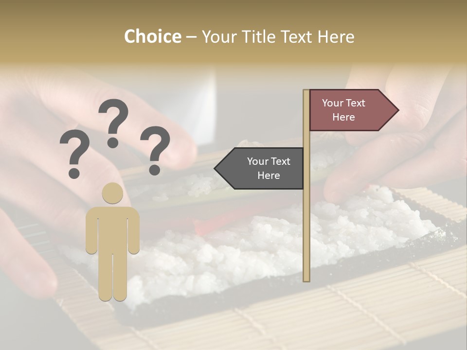 Japan Sushi Asian PowerPoint Template