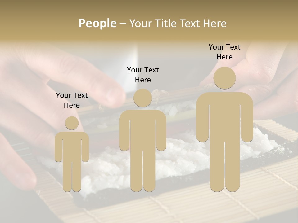 Japan Sushi Asian PowerPoint Template