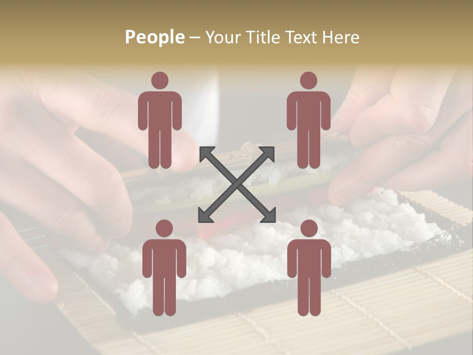 Japan Sushi Asian PowerPoint Template