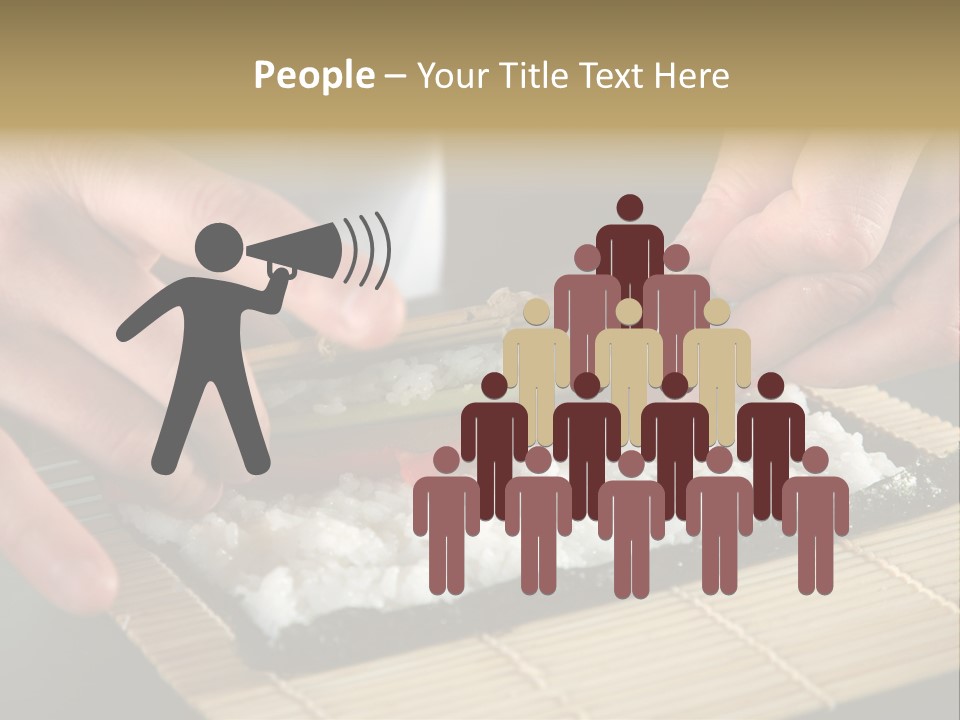 Japan Sushi Asian PowerPoint Template