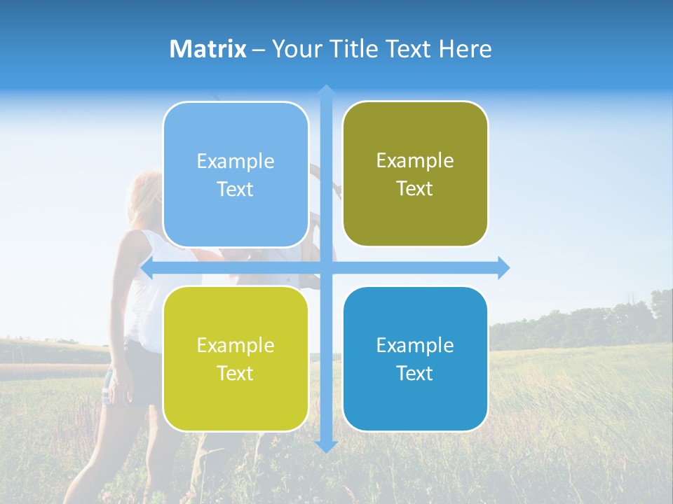 Person Park Male PowerPoint Template
