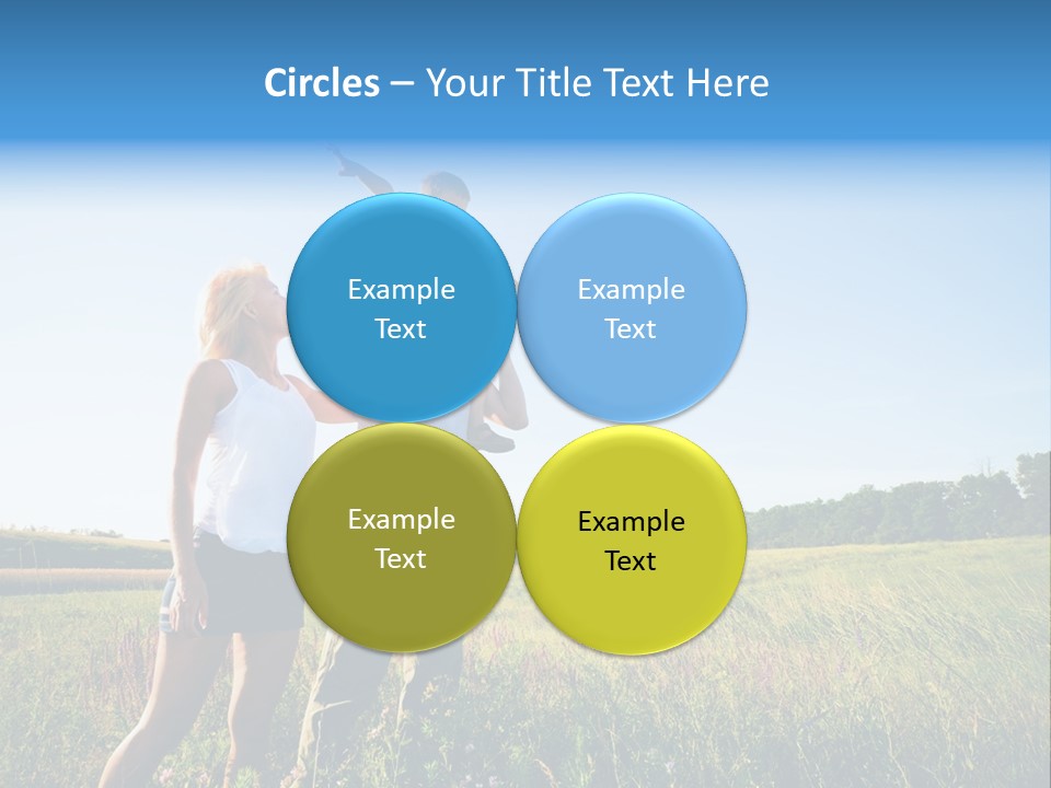 Person Park Male PowerPoint Template