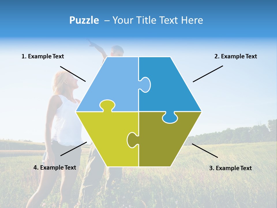 Person Park Male PowerPoint Template