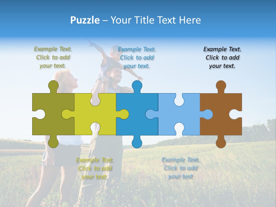 Person Park Male PowerPoint Template