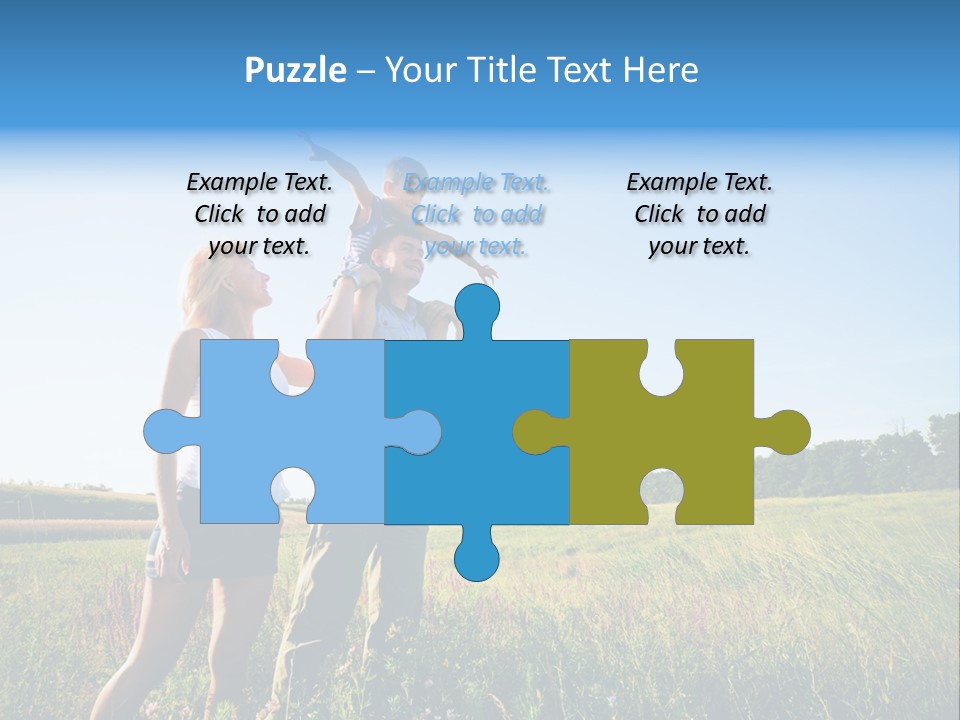 Person Park Male PowerPoint Template