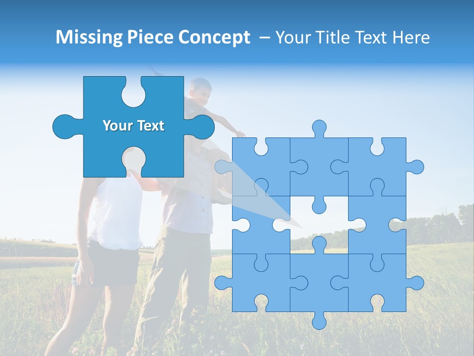 Person Park Male PowerPoint Template